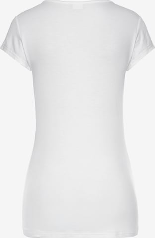 LASCANA T-shirt i vit