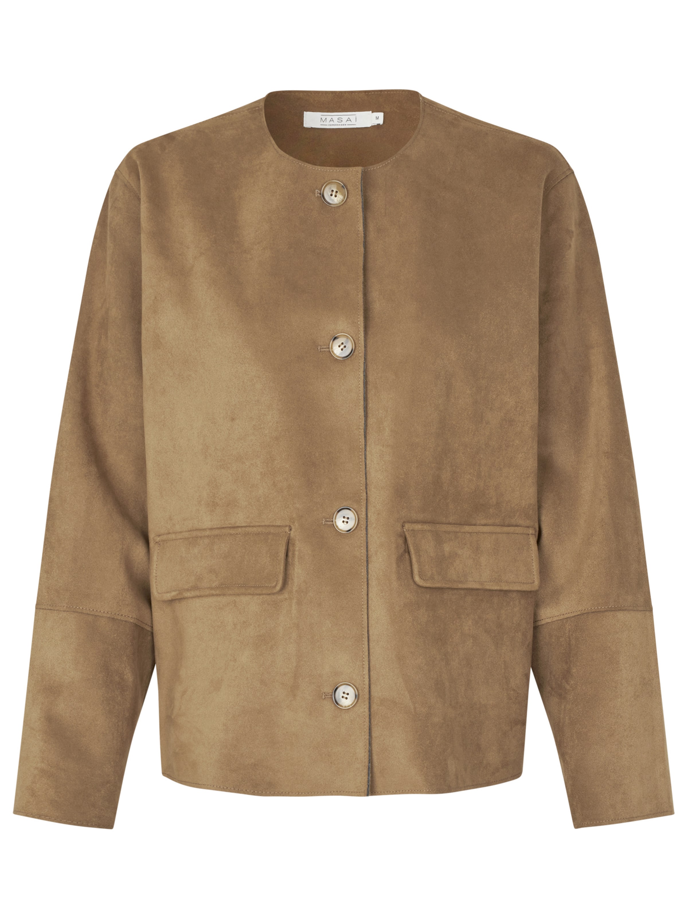 Masai Between-Season Jacket 'MaJyrona' in Brown: front