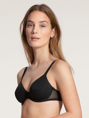 Invisible Soutien-gorge 'Feminine Air' CALIDA en noir : devant