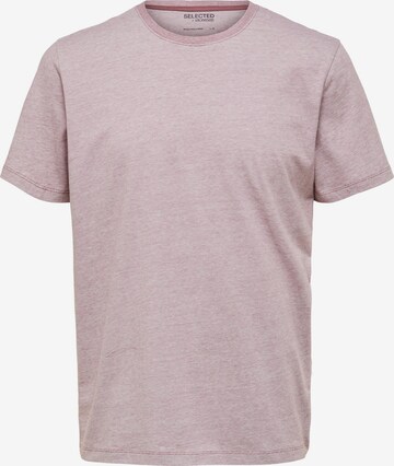 SELECTED HOMME T-Shirt 'Aspen' in Pink: predná strana