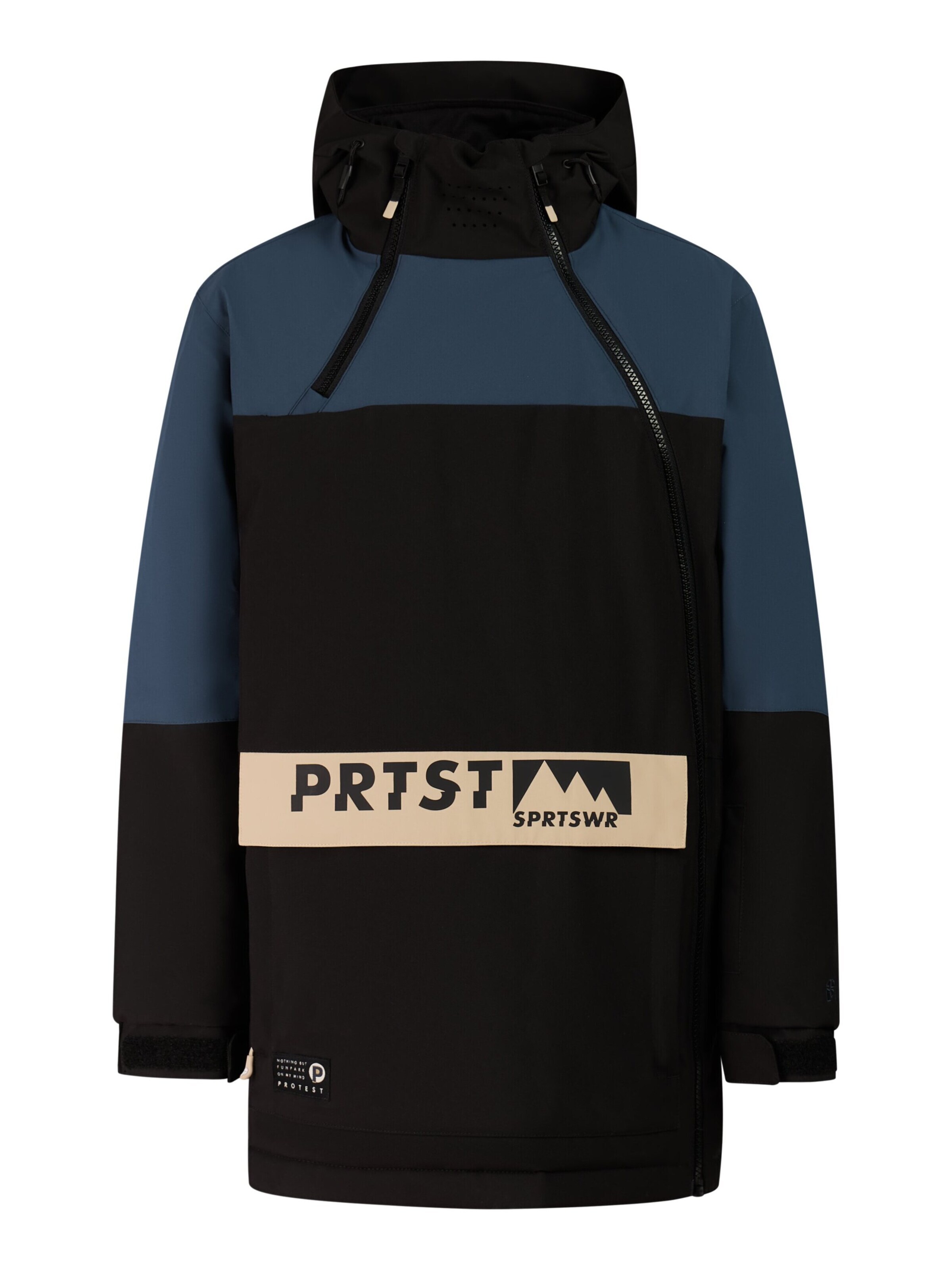 PROTEST Sportjas 'PRTRowan' in Blauw: voorkant