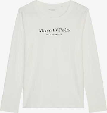 Marc O'Polo Longsleeve ' Mix & Match Cotton ' in Weiß: predná strana