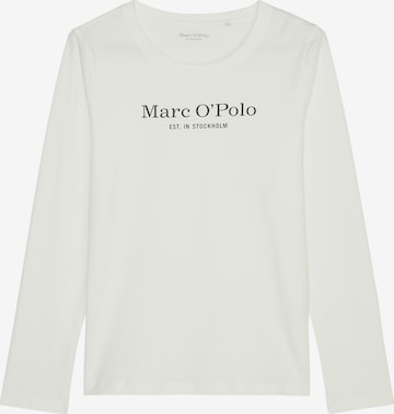 Marc O'Polo Longsleeve ' Mix & Match Cotton ' in Weiß: Vorderseite