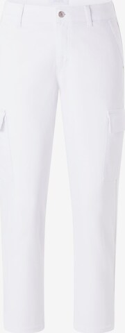 Angels Cargo Jeans 'CICI CROP SLIT' in White: front