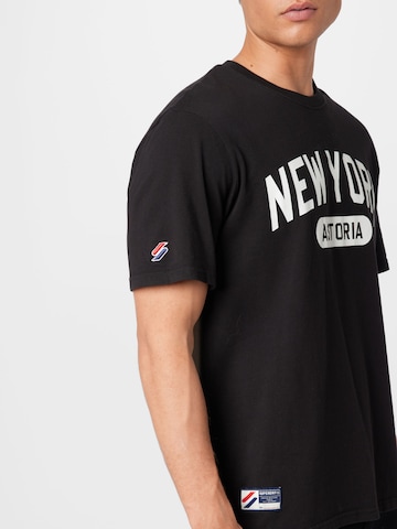 Superdry - Camiseta en negro