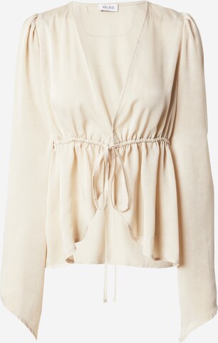 MYLAVIE Blouse in Beige: front