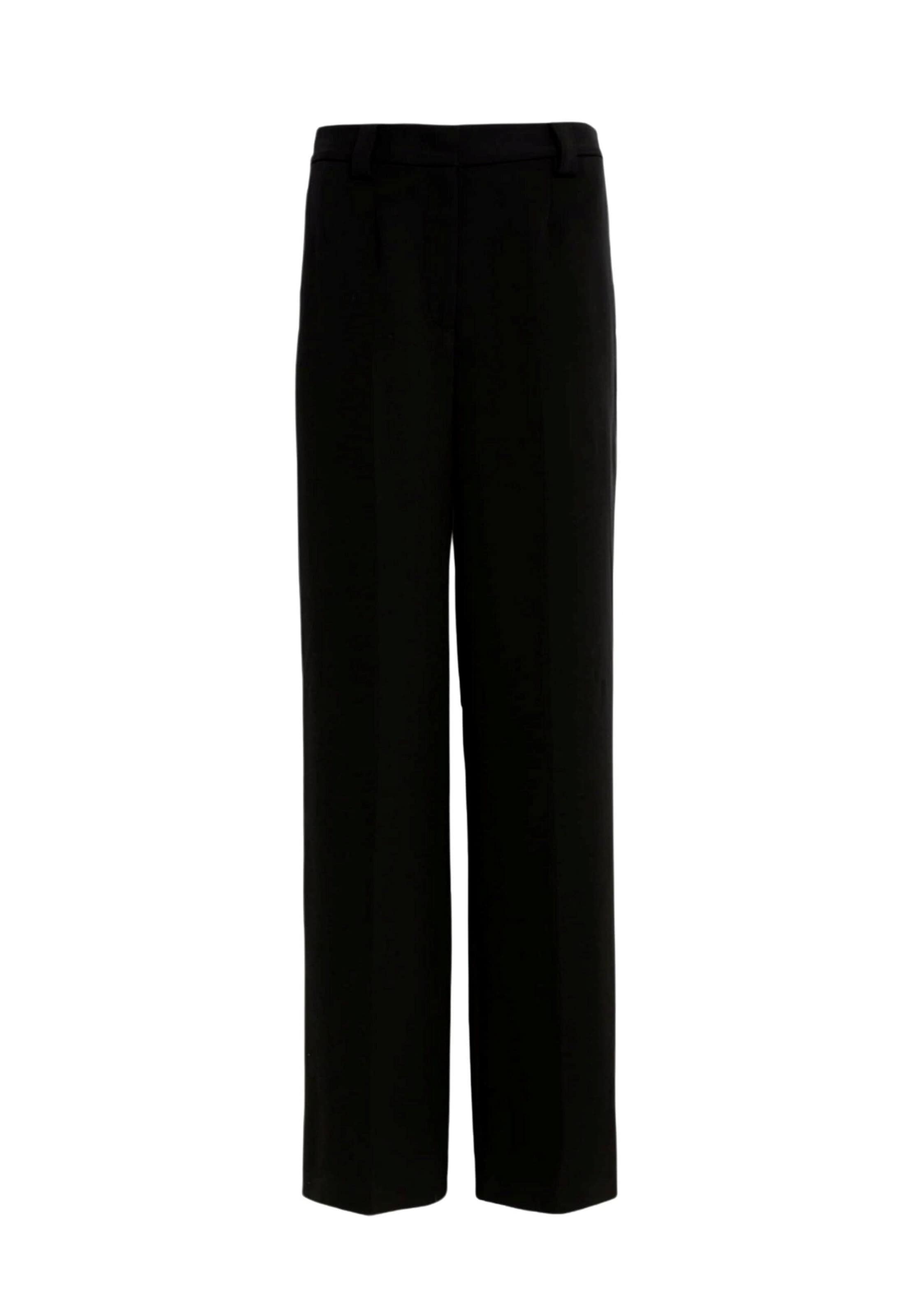 Marks & Spencer Wide leg Pantalon in Zwart