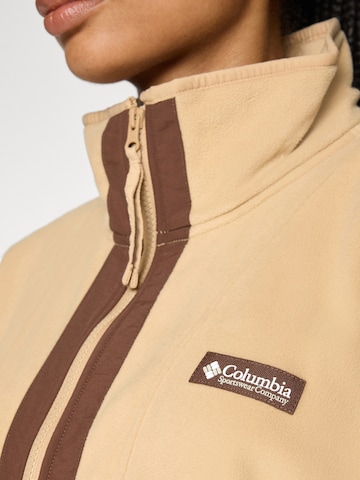 COLUMBIA - Casaco de velo funcional 'Backbowl II' em castanho