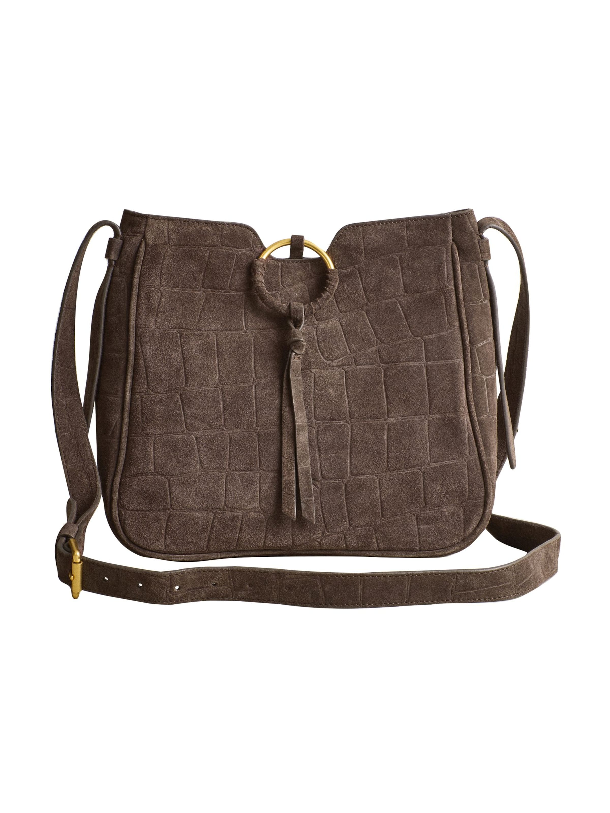 Next Schoudertas in Bruin: voorkant