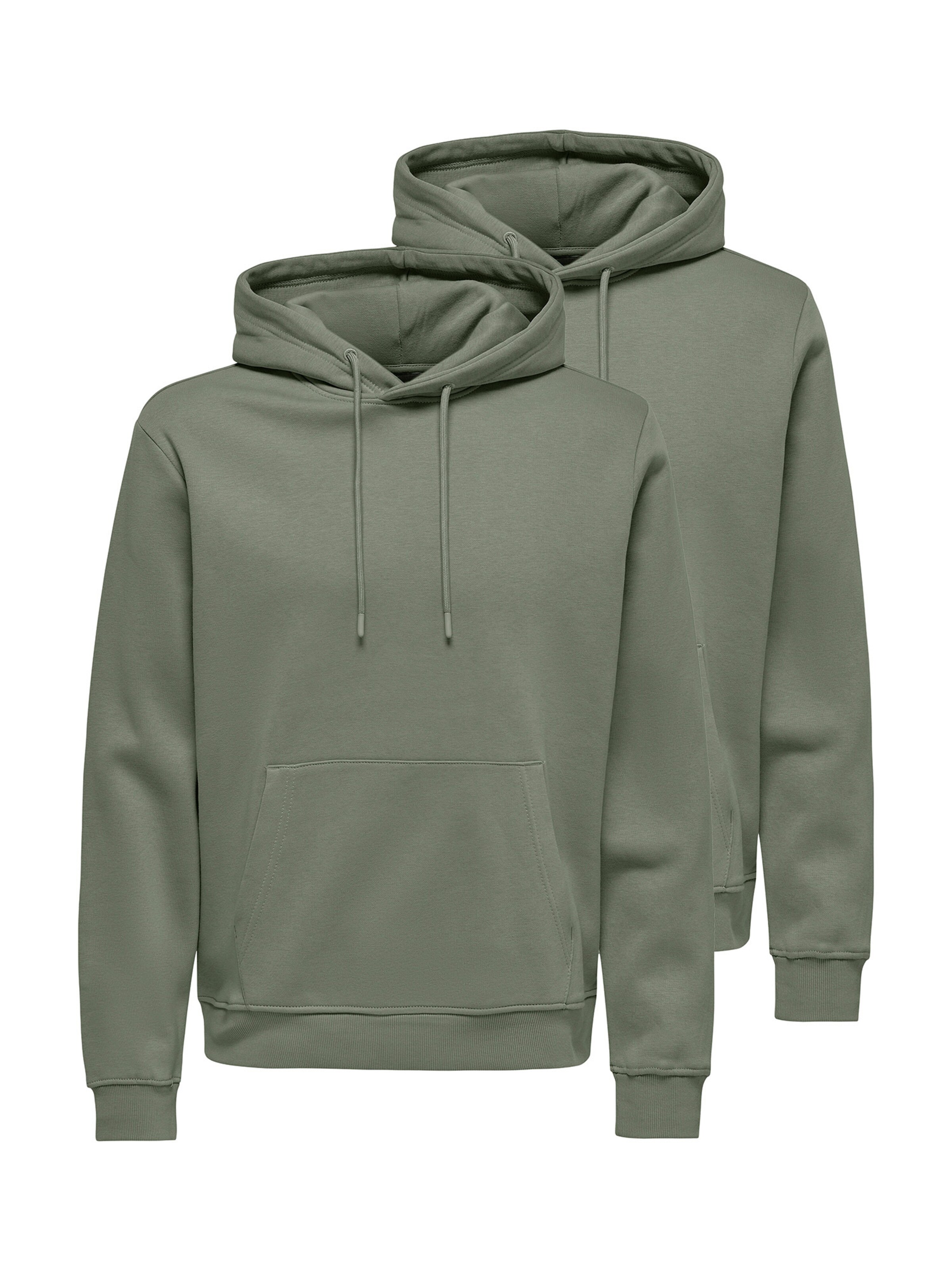 Only & Sons Sweatshirt 'Connor' in Green, Item view