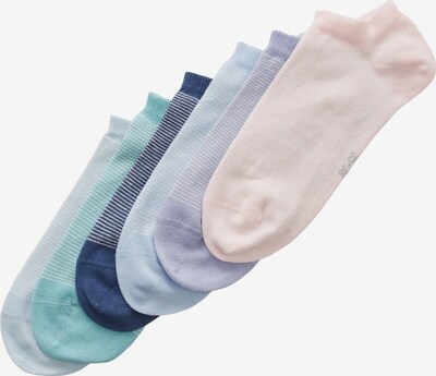 TOM TAILOR Socken in dunkelblau / mint / pastelllila / pastellorange, Produktansicht