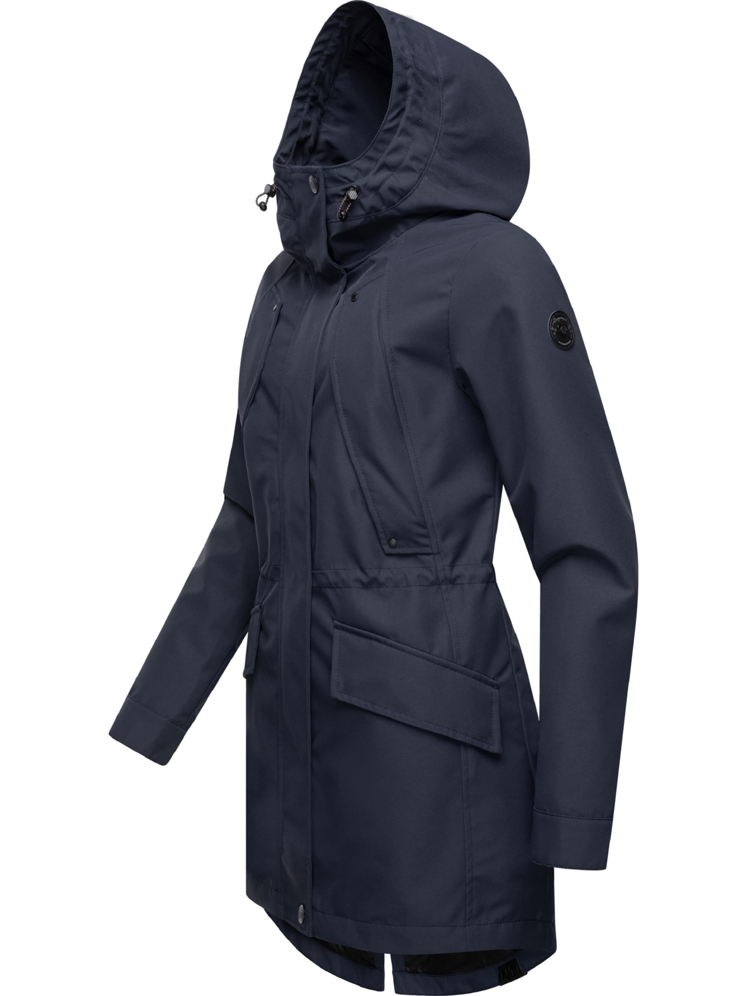 Ragwear Functionele mantel 'Begonia' in Blauw