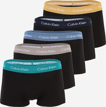 Boxeri de la Calvin Klein Underwear pe negru: față