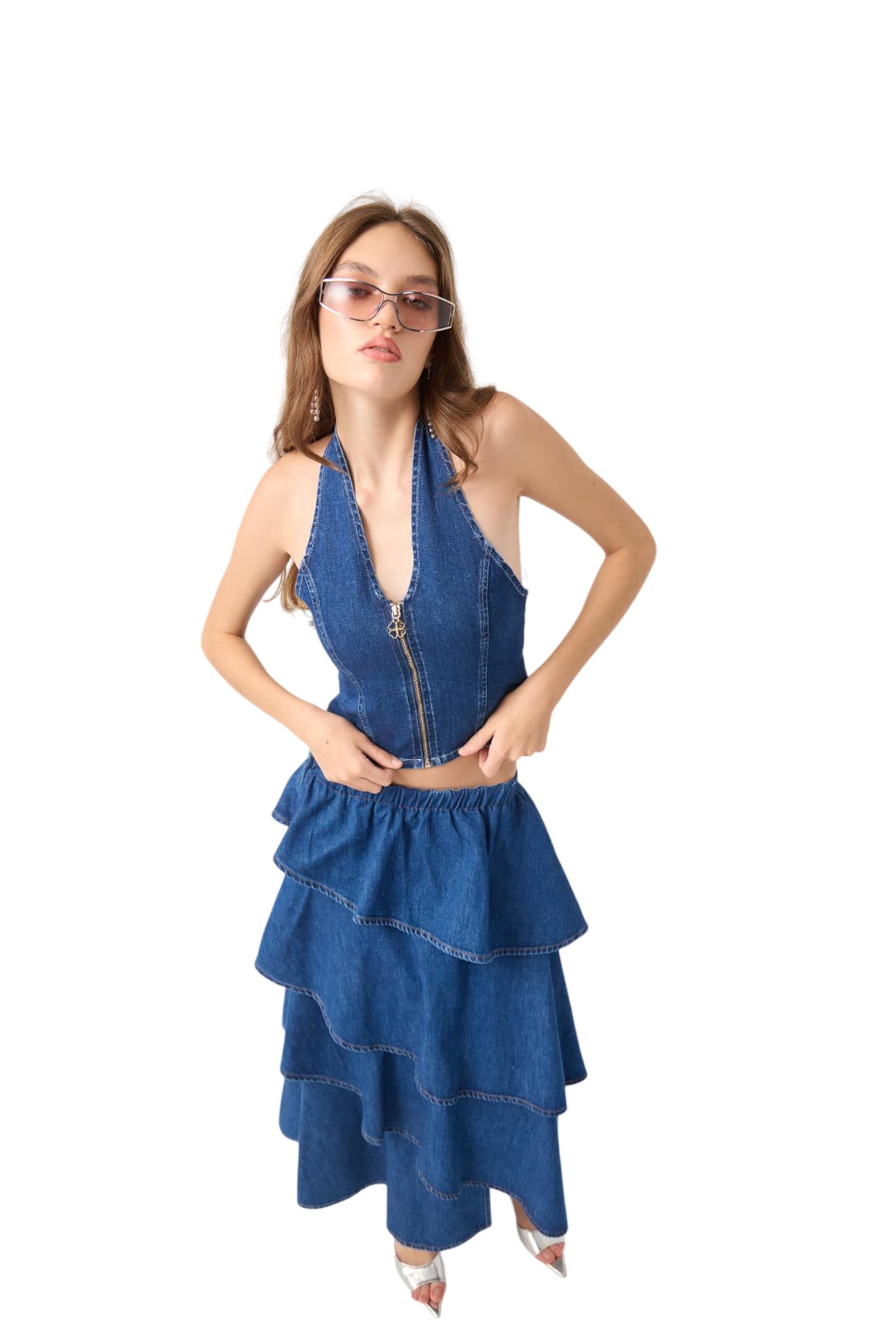 Haut HOLLY LOLLY en bleu