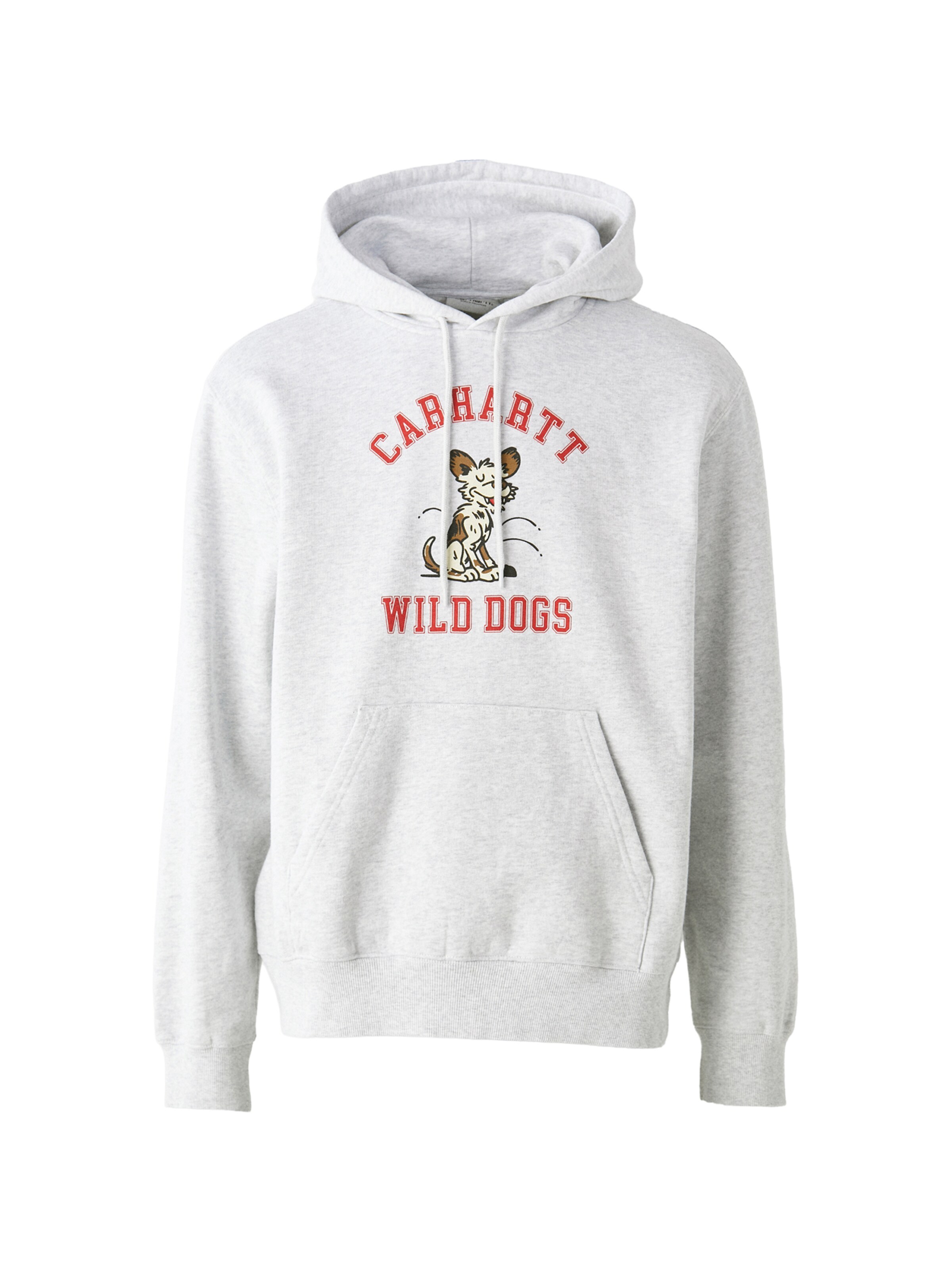 Carhartt WIP Sweat-shirt en gris clair, Vue avec produit