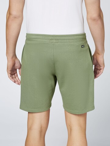 CHIEMSEE Regular Pants in Green