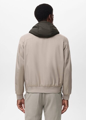 MANGO MAN Between-Season Jacket 'Rill' in Grey