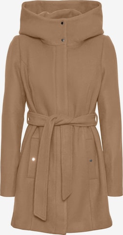 VERO MODA Between-Seasons Coat in Brown: front