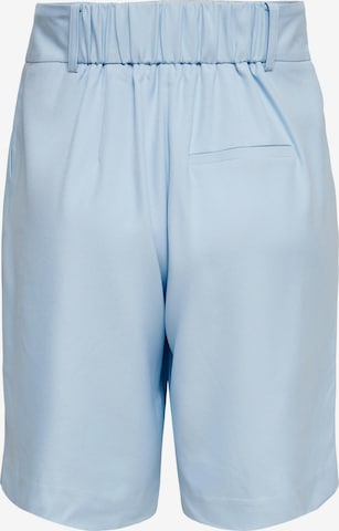 Only Petite Regular Pleat-Front Pants in Blue