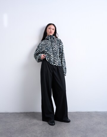 TOPSHOP Fliisjakk 'DANI', värv must