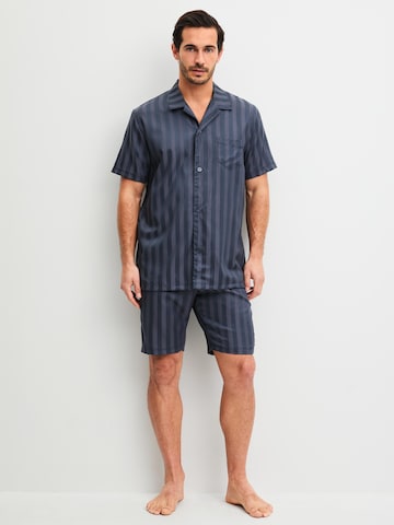 CALIDA Pyjama kort 'Relax Lux' in Grijs