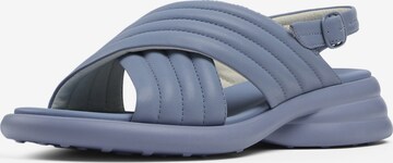 CAMPER Sandalen met riem 'Spiro' in Blauw: voorkant