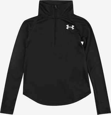 UNDER ARMOUR Sport sweatshirt i svart: framsida