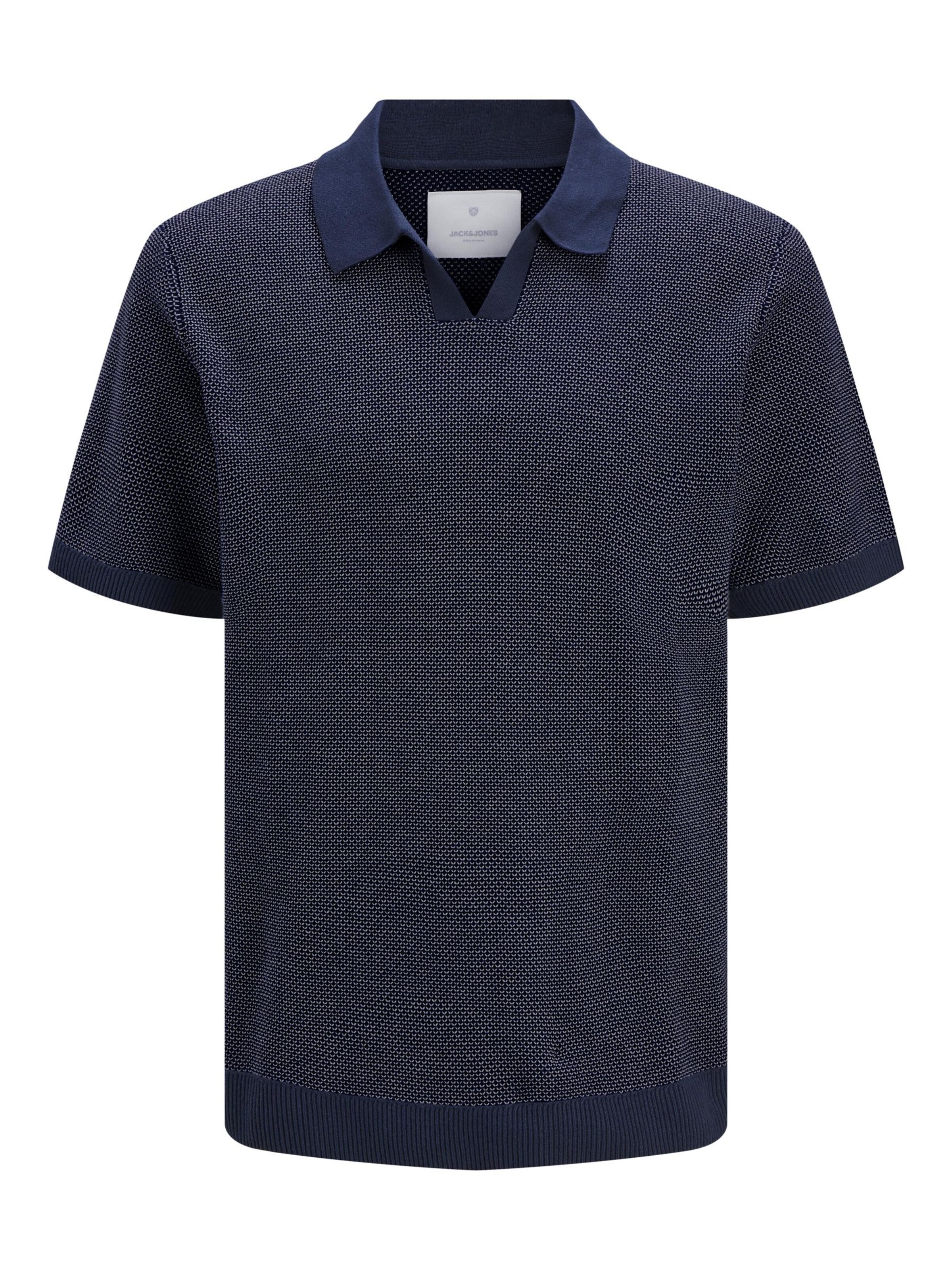 Jack & Jones Junior Poloshirt in Blau: Vorderseite