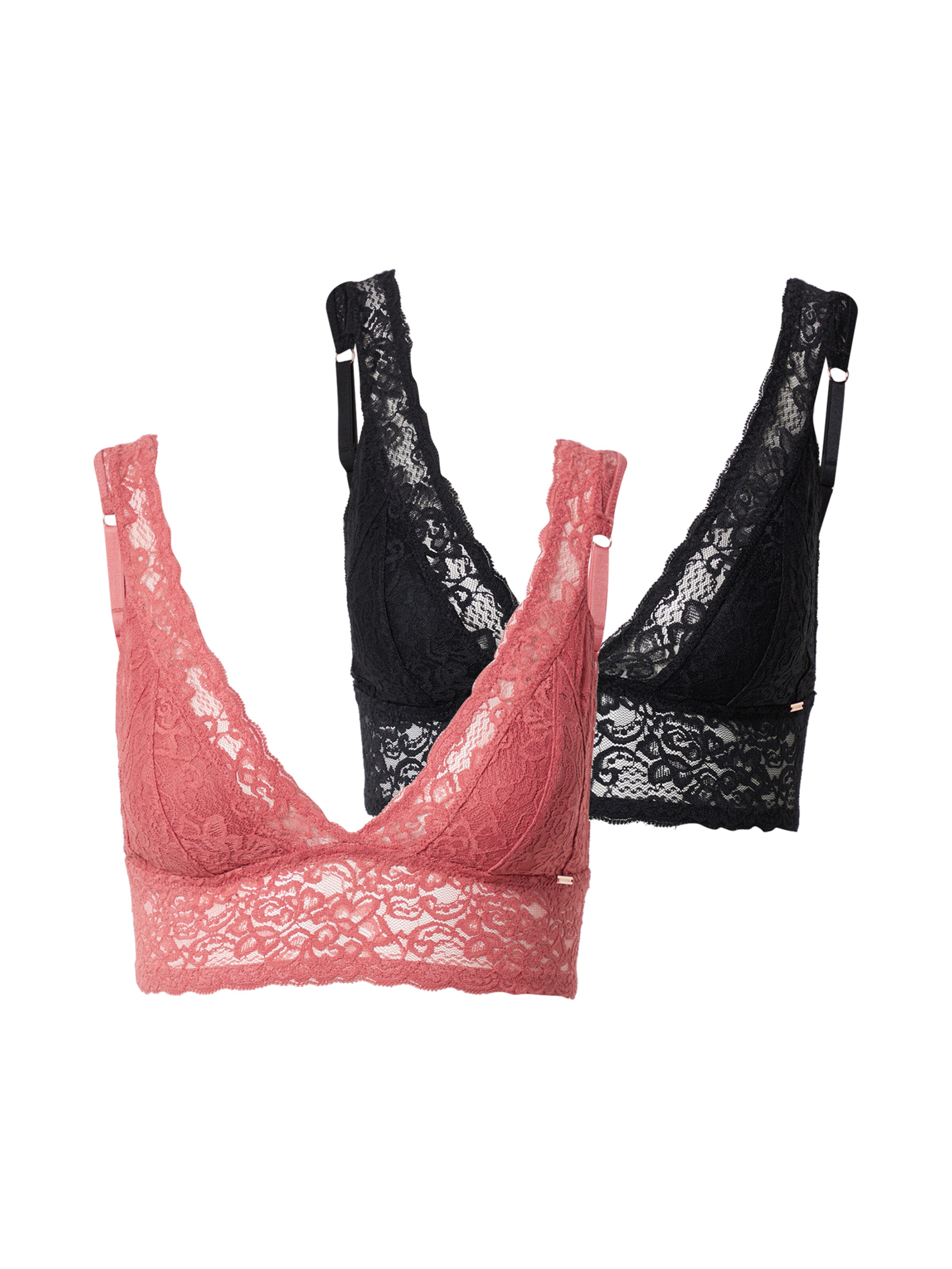 Intimo Abbigliamento Dorina Reggiseno LANA in Corallo, Nero Intimo Abbigliamento Dorina Reggiseno LANA in Corallo, Nero