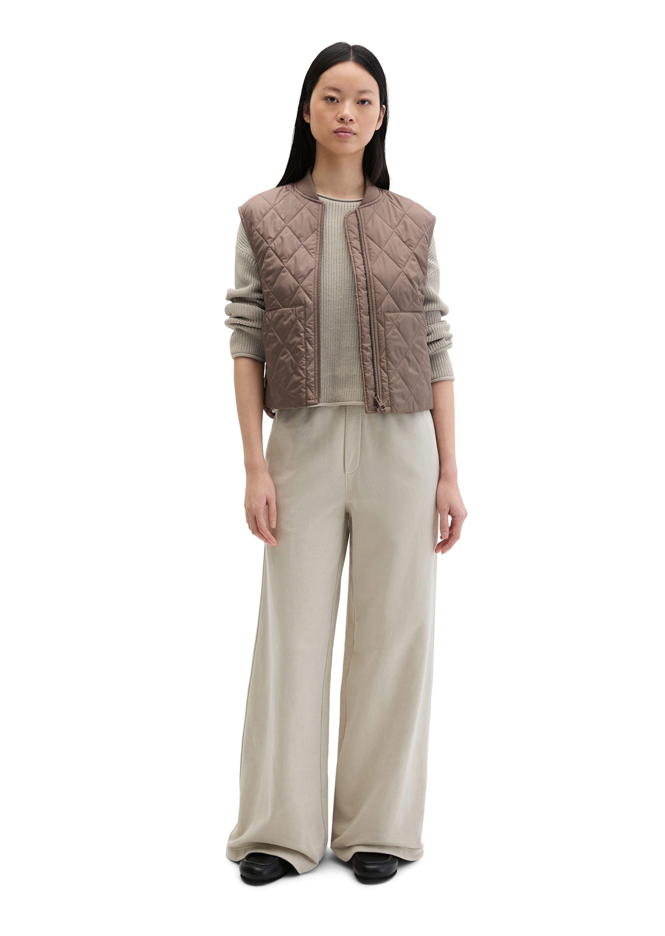 Marc O'Polo Weste 'MARC O'POLO x FUNCTION' in Braun