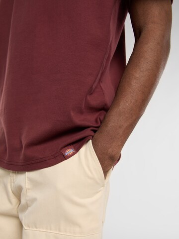 DICKIES Shirt 'Burns' in Rood