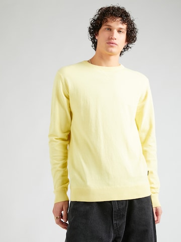 INDICODE JEANS Pullover 'Billy' i gul: forside