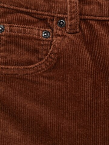 Pull&Bear Slimfit Spodnie w kolorze brązowy