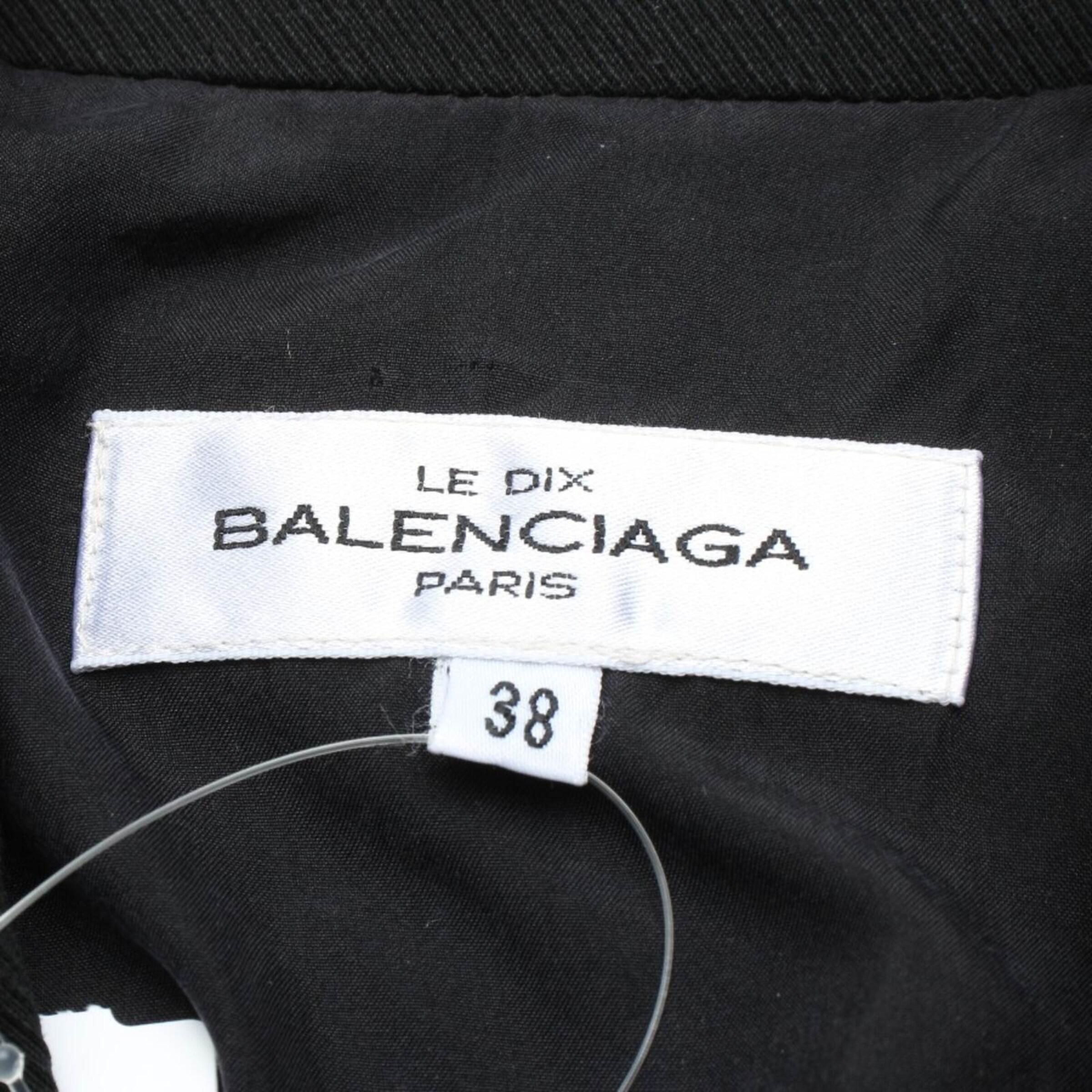 Balenciaga Jacket & Coat in S in Black