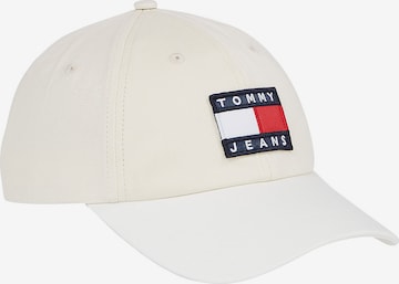 Tommy Jeans - Gorra en beige: frente