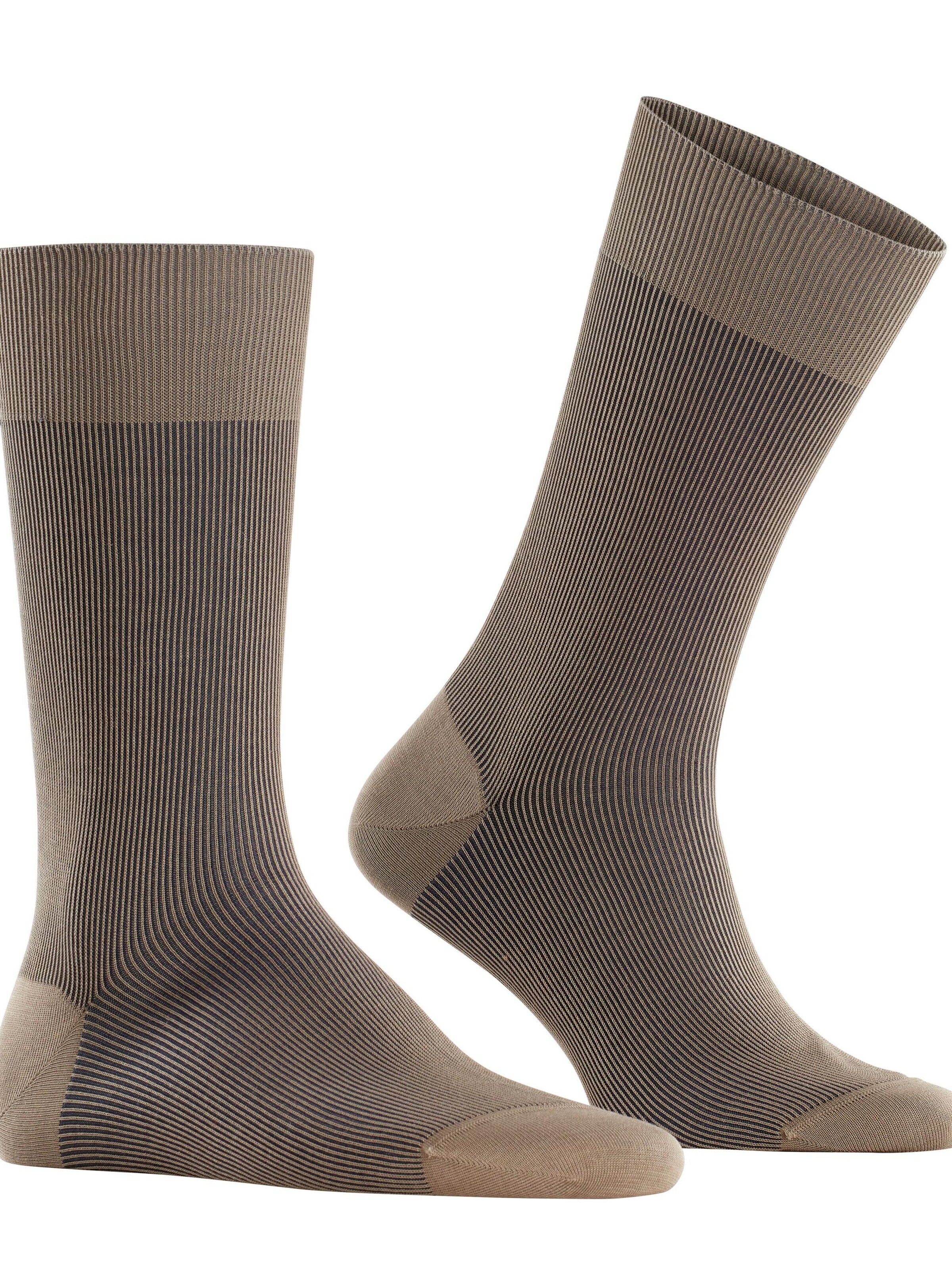 FALKE Socks 'Fine Shadow' in Silver