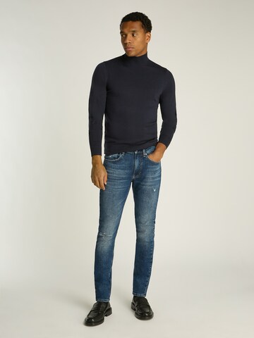 Coupe slim Jean Calvin Klein Jeans en bleu