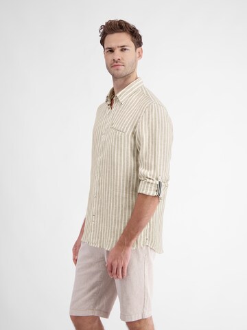 LERROS Regular fit Button Up Shirt in Beige