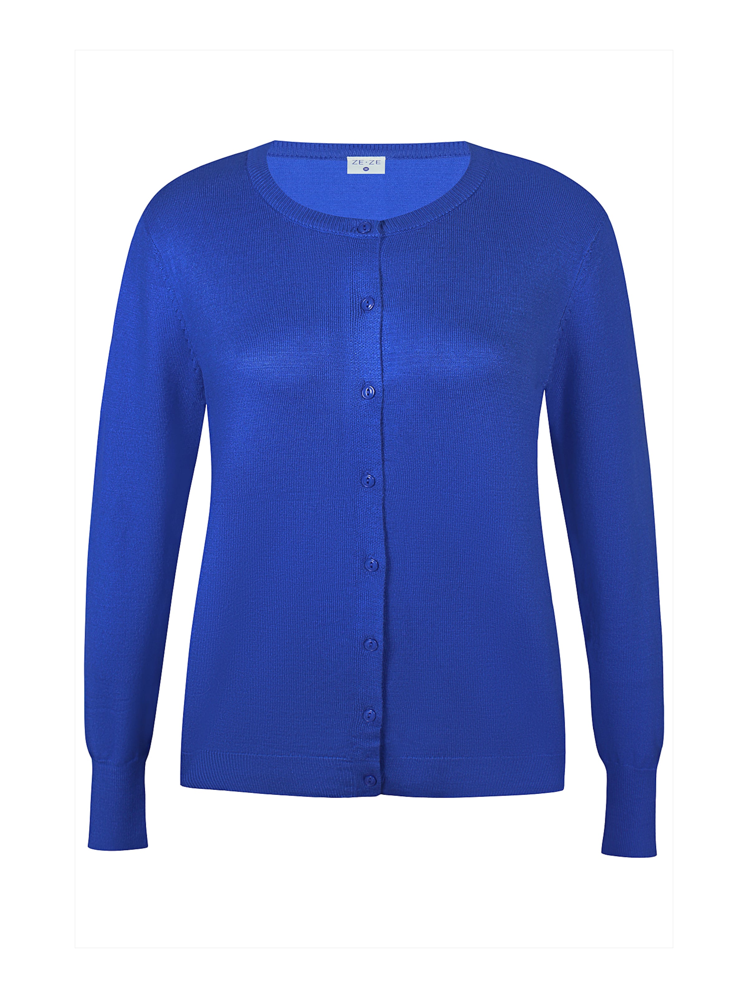 ze-ze Knit cardigan 'Norma 106' in Blue: front