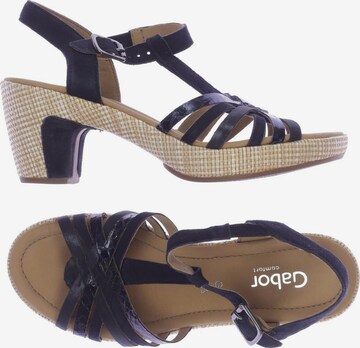 GABOR Sandals & High-Heeled Sandals in 39,5 in Blue: front