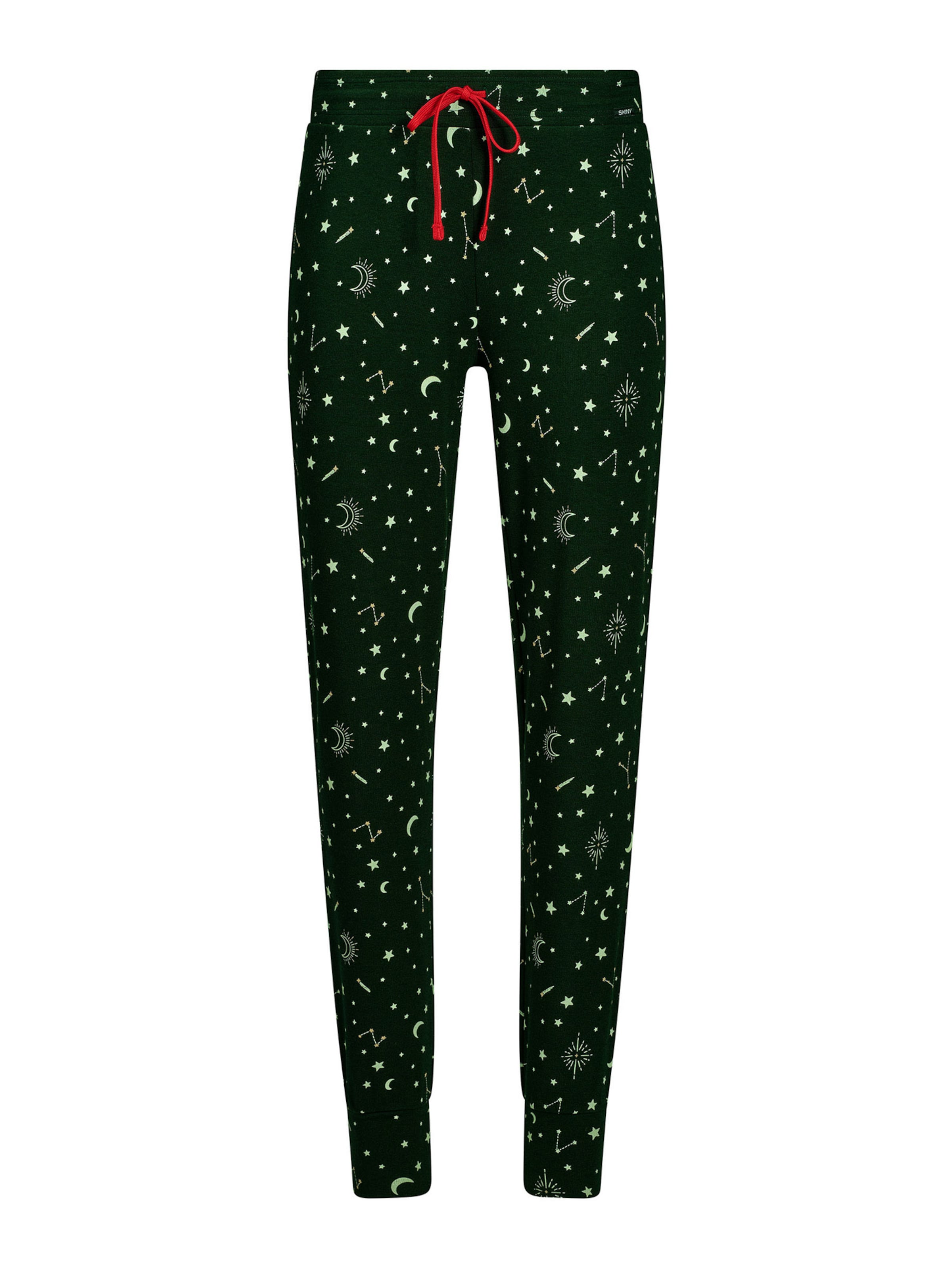 Donna Abbigliamento Skiny Pantaloncini da pigiama in Verde Scuro 