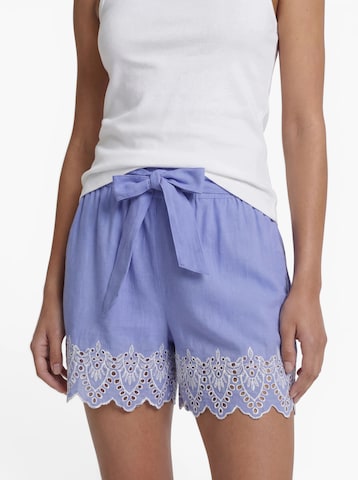 ONLY Regular Pants 'ONLTULUM' in Blue: front