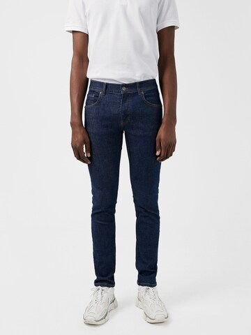 J.Lindeberg Slimfit Jeans 'Jay' in Blauw: voorkant