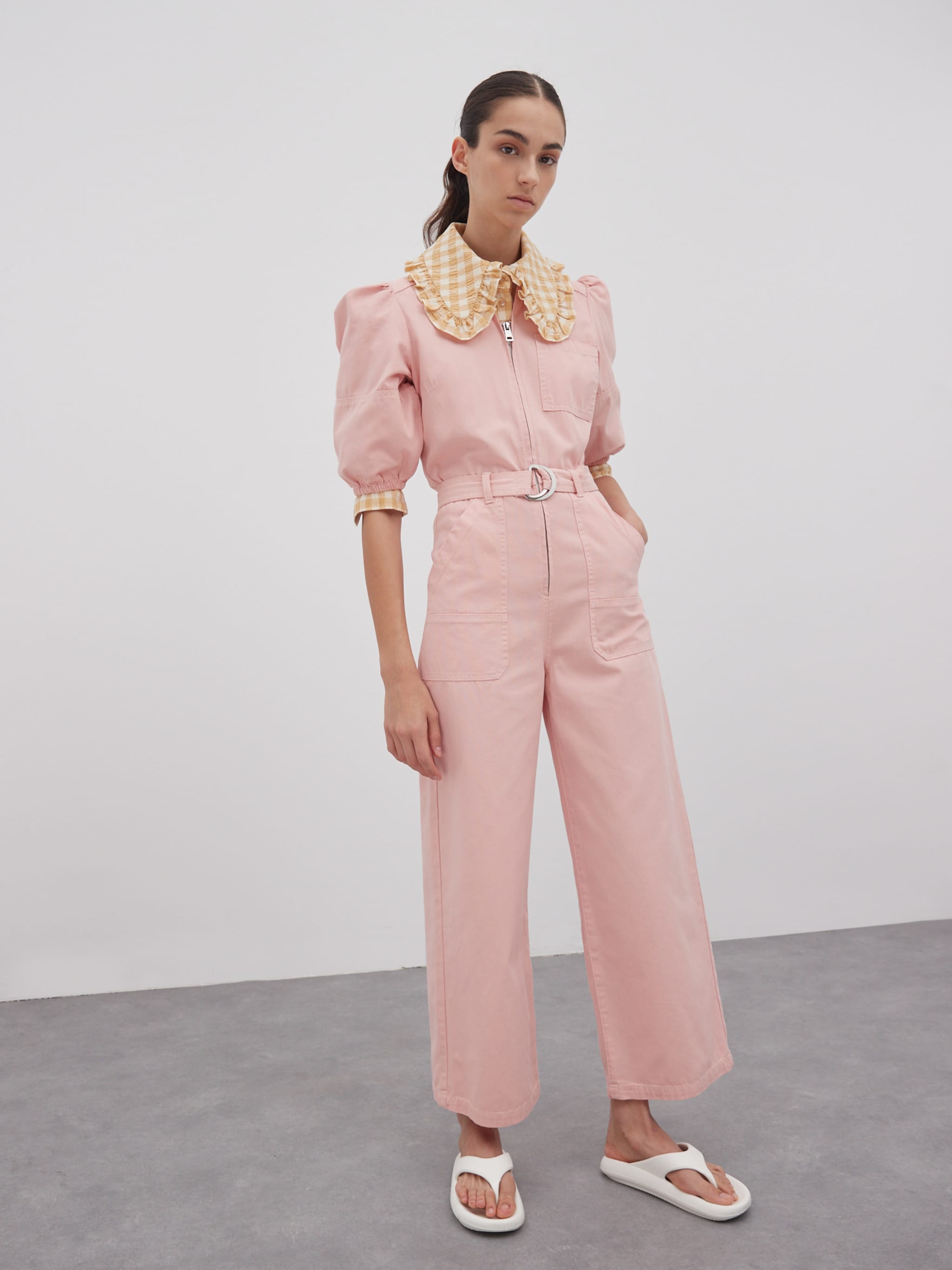 EDITED Produkter Jumpsuit 'Alba' sennep