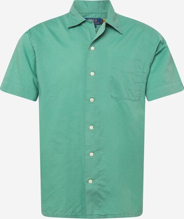 Chemise 'CLADYPKPPHSS' Polo Ralph Lauren en vert : devant