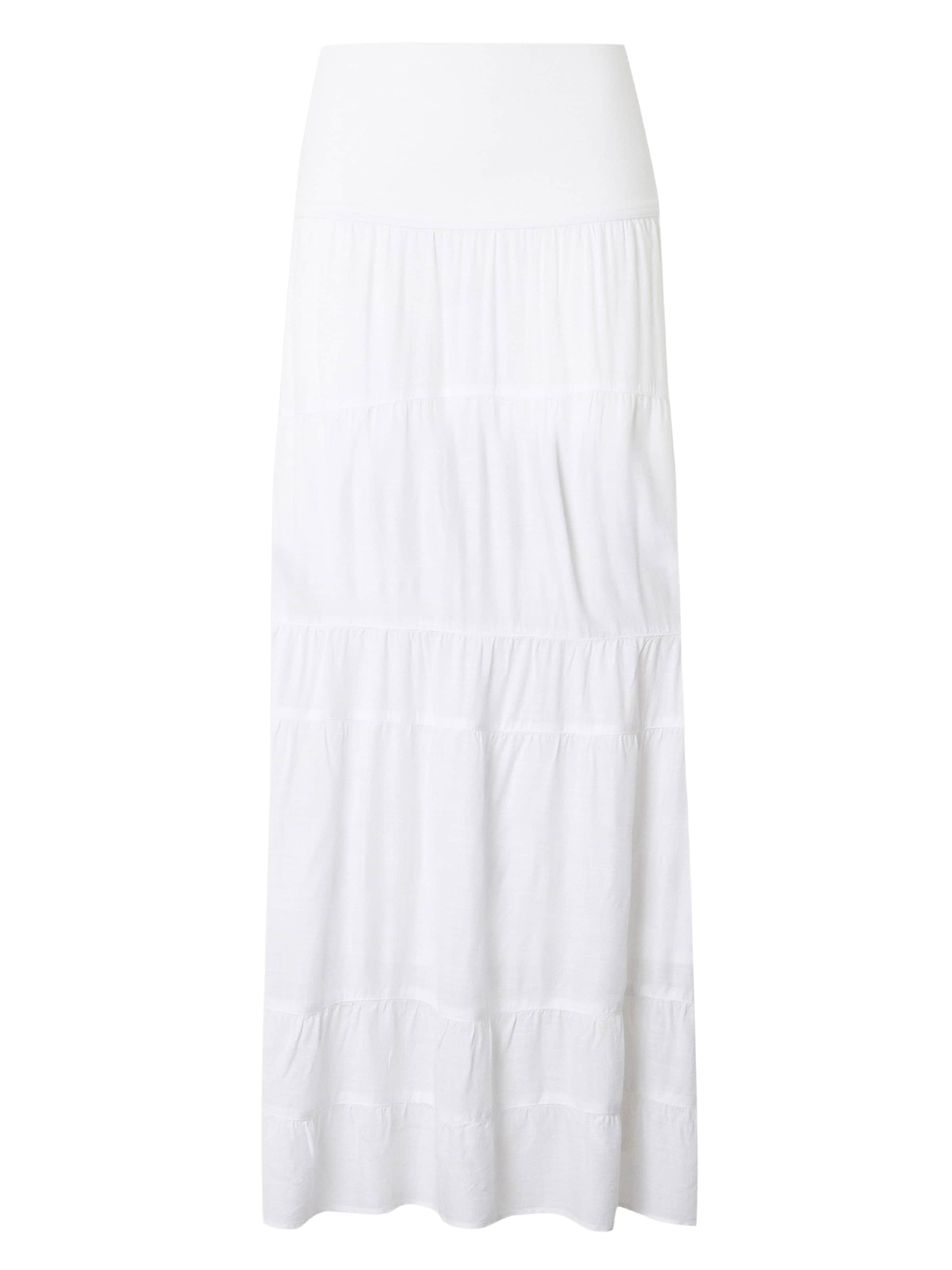 HOLLISTER Φούστα σε λευκό: μπροστά