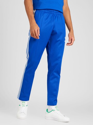 ADIDAS PERFORMANCE Regular Workout Pants in Blue: front