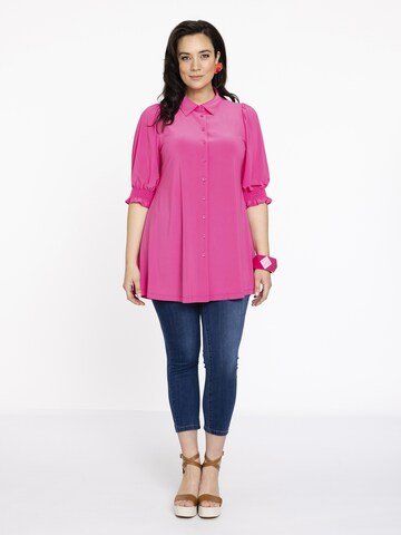 Yoek Blouse in Roze