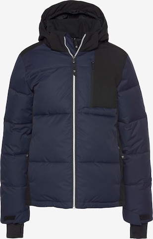 BRUNOTTI Athletic Jacket 'Trymaily' in Blue: front