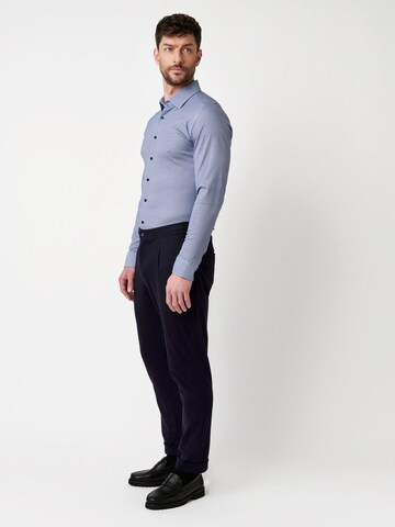 DESOTO Slim fit Button Up Shirt in Blue